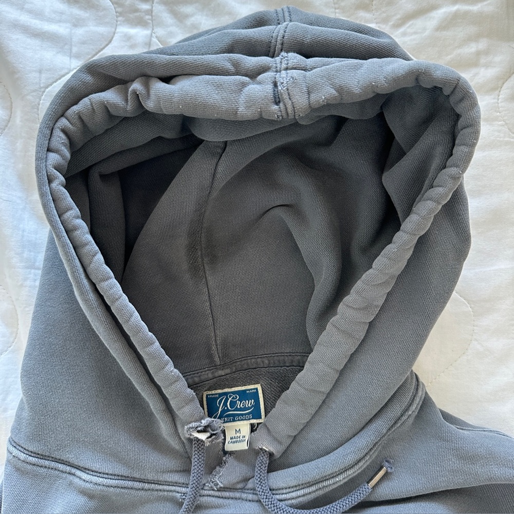 J Crew hoodie.